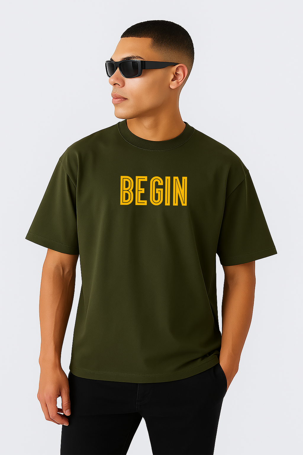 BEGIN GRAPHIC TSHIRT
