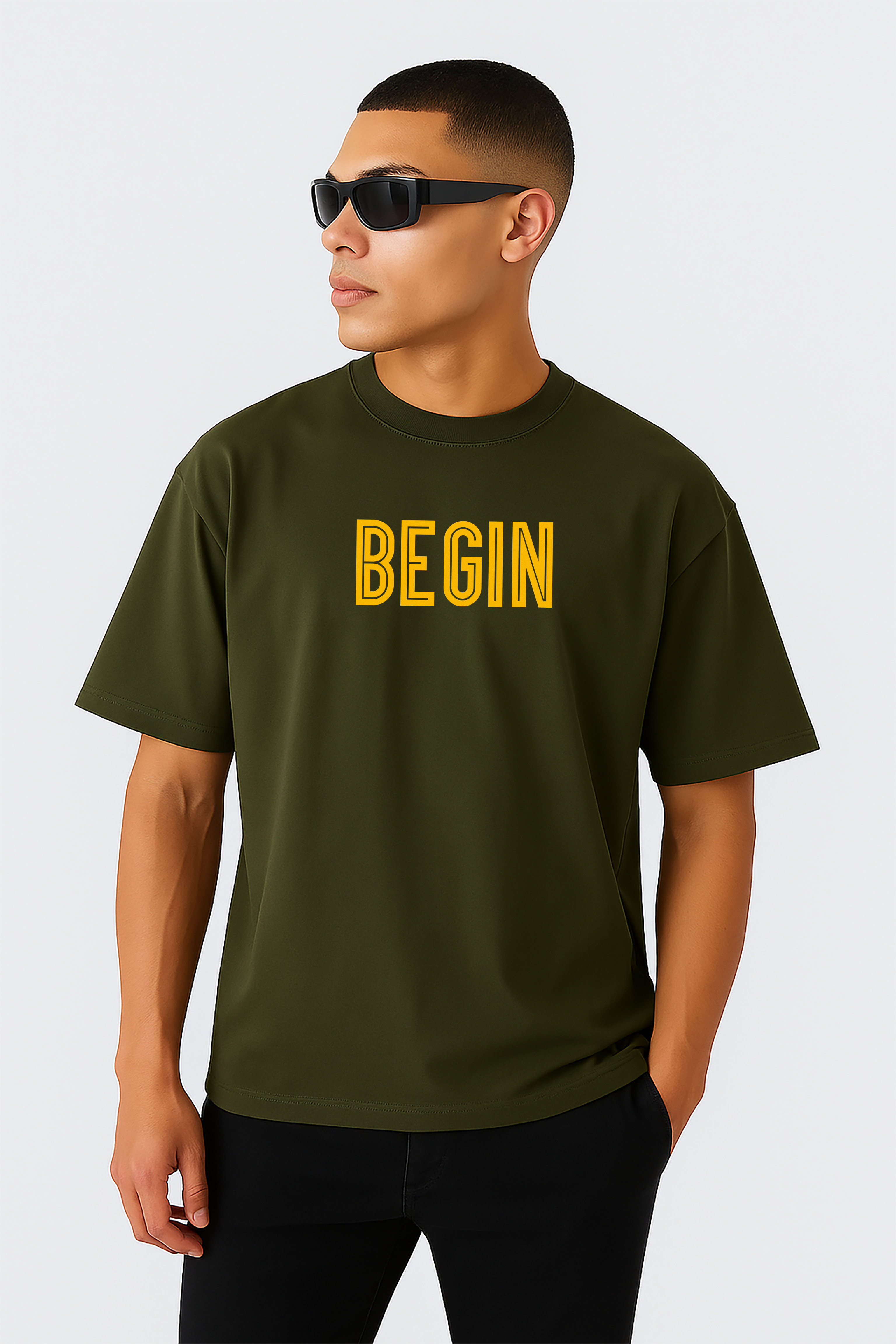 BEGIN GRAPHIC TSHIRT