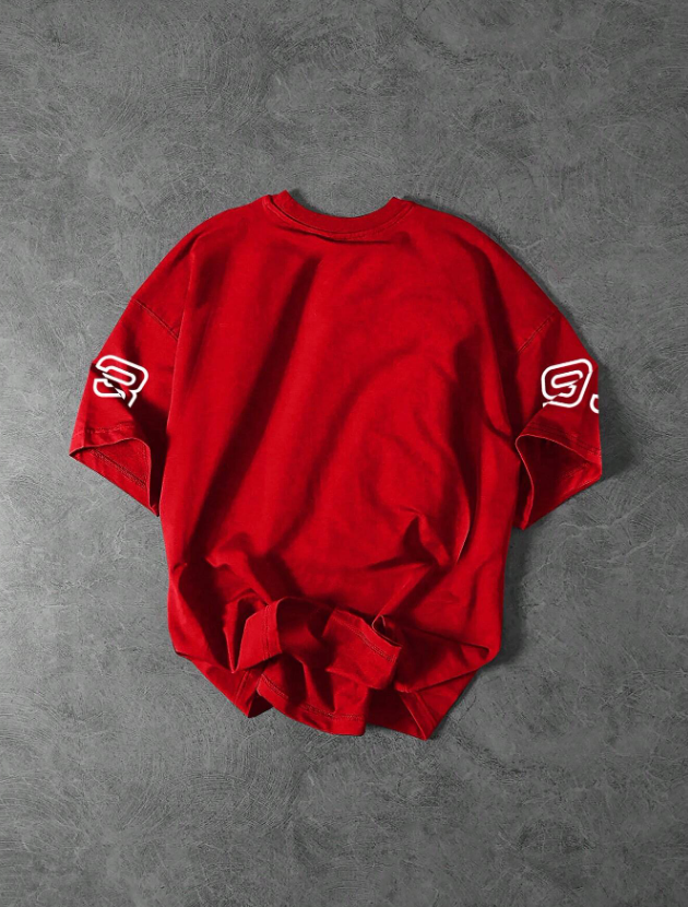 Chicago Racing Red Oversized T-shirt