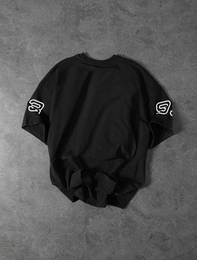 Chicago Racing Black Oversized T-shirt