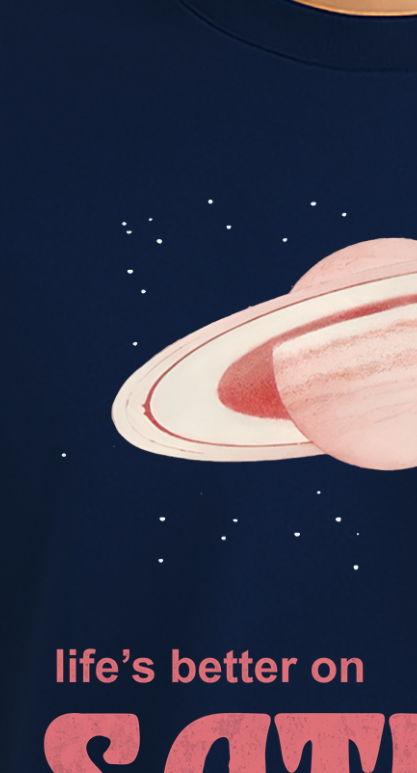 SATURN GRAPHIC TSHIRT