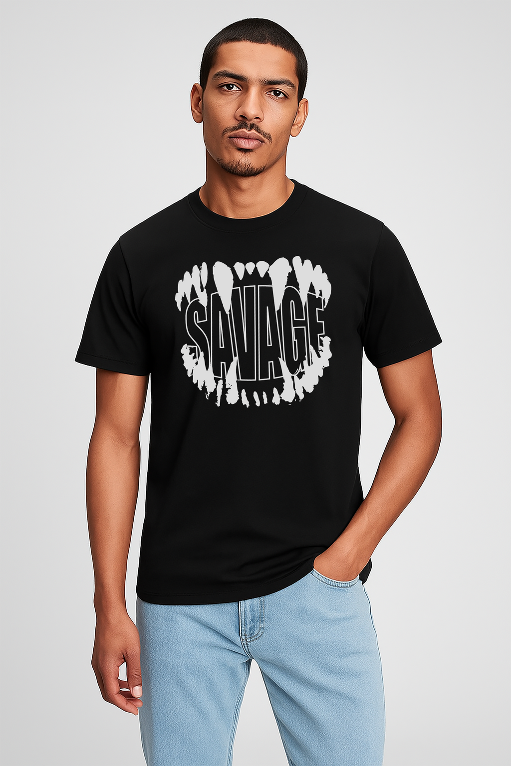 SAVAGE GRAPHIC TSHIRT