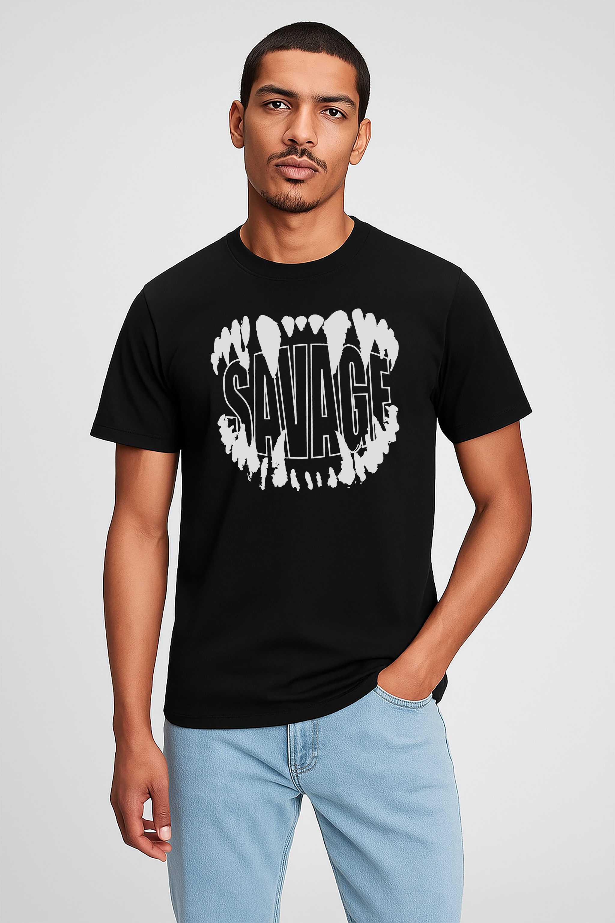 SAVAGE GRAPHIC TSHIRT